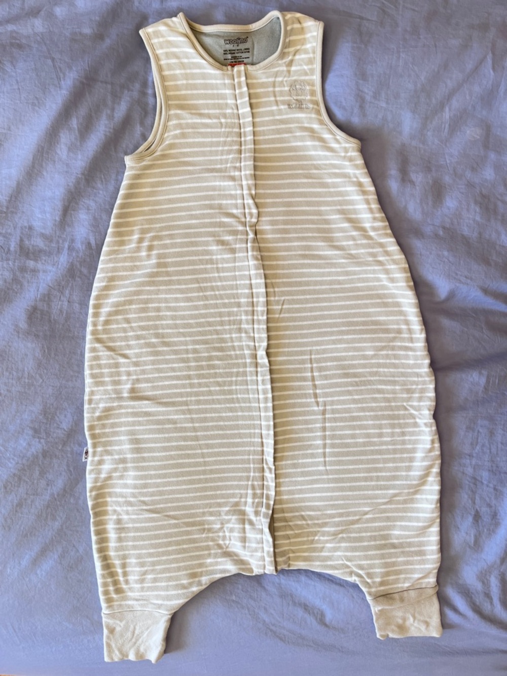 Sleeveless Baby Sleep Sack (3-4T)  by woolino